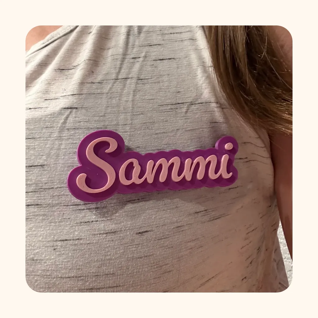 Custom Name Tag — photo 4